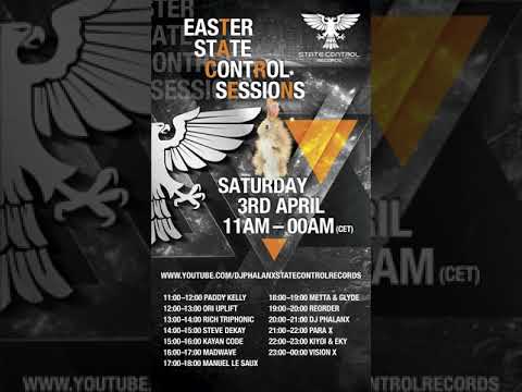 State Control Records Easter Event – 13 hours [3rd April 2021 Nonstop YouTube Event]
