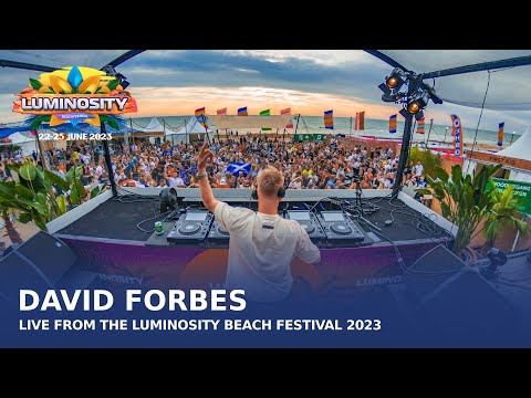 David Forbes live at Luminosity Beach Festival 2023 #LBF23