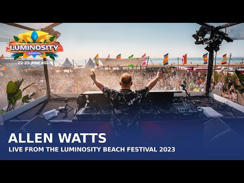 Allen Watts live at Luminosity Beach Festival 2023 #LBF23