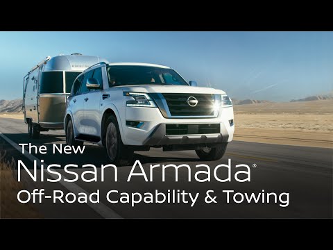 2021 Nissan Armada Off-Road Capability & Towing