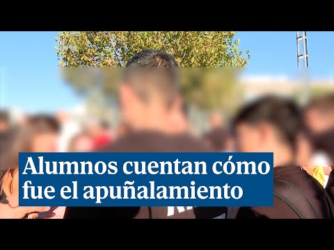 Los alumnos sobre el apuñalamiento de un compañero en Jerez: “La profesora le salvo la vida”