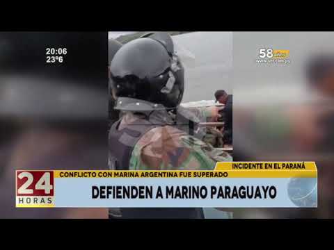 Defienden a marino paraguayo