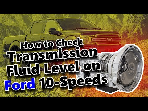 F-150 10-Speed Transmission Fluid Level Check