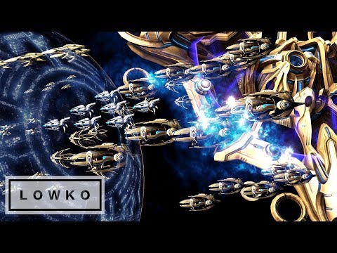 StarCraft 2: THE GOLDEN ARMADA vs THE DEATH FLEET!