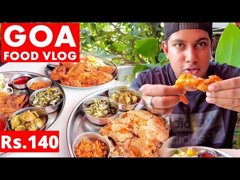 Goa’s Famous Fish Thali & Seafood | Goa Vlog | Vinayak Family Restaurant | GOA 2021 Goan Fish Curry