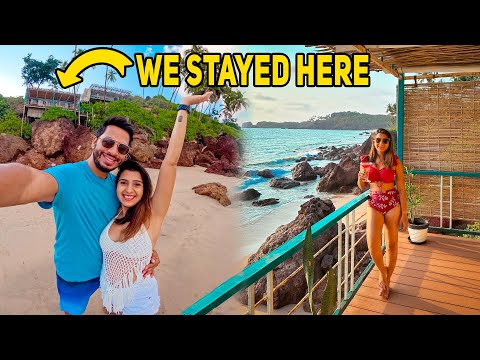 We Stayed On A Cliff In Goa – Private Beach | Full Details With Costing | The Cape Goa