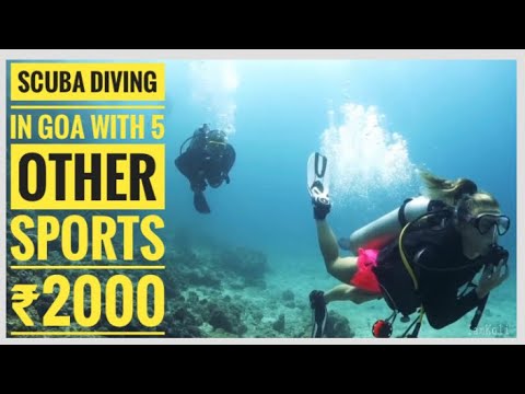 Only ₹2000 Scuba Diving & Other 5 Water Sports In GOA | Cheapest In  #goa #scubadiving #parasailing