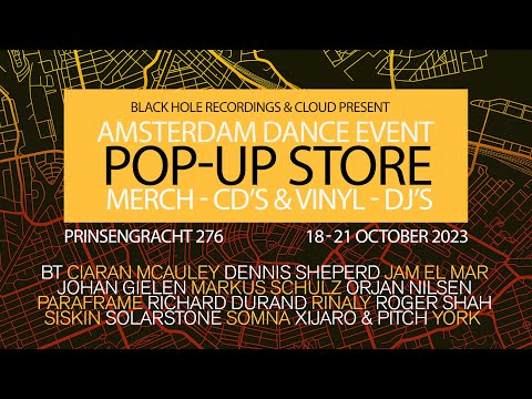 Black Hole x Cloud present Amsterdam Dance Event Pop-up Store (Live)