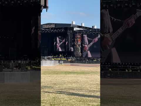 Metallica’s sound check at Download Festival