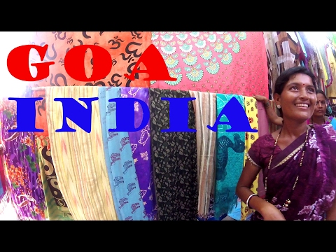 GOA, INDIA! Exploring Anjuna: the Flea Market, Live Music & Sunset