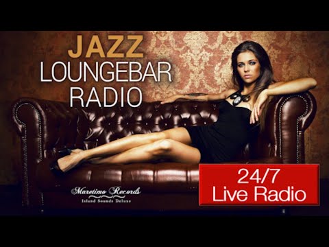 Jazz Loungebar Radio 😊🎧 24/7 live, smooth jazz, lounge music, relaxing music, background music