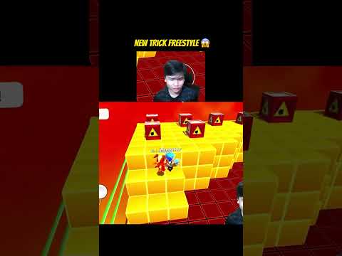New trick freestyle Legendary block dash 🔥 IQ 999999 play 😳