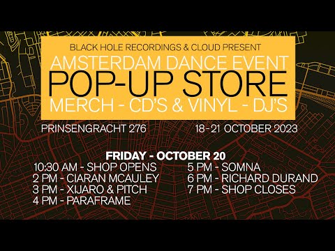 Black Hole x Cloud present ADE Pop-up Store (Friday)